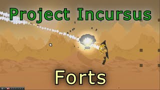 BattleForts  Forts RTS  Project Incursus [upl. by Nnylarat]