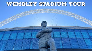 Wembley Stadium Tour  AFC Finners  Vlog [upl. by Eeslek685]