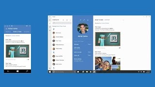 Windows 10 TPEnable People App Build 10061 [upl. by Lashonda250]