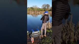 First Carp at Mathern Mill fishery Chepstow Jan 2020 [upl. by Ahmed]