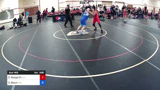 70 Kg Final  David Range III Ohio Vs Doug Baum Chicago Wrestling Club F12a [upl. by Jilli]