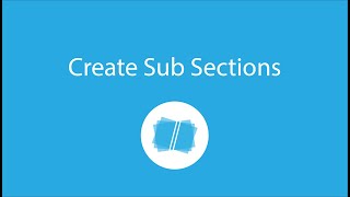 How to Create Sub Sections with Bundledocs [upl. by Yedorb]