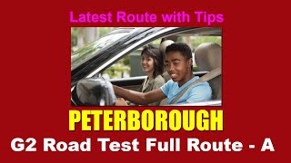 Peterborough G2 Road Test Route Most Popular and Common Route [upl. by Mohsen]