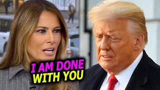 Melania Drops Bombshell on Donald Trump Asks For Postnup Rumors of Marriage Issues [upl. by Nonnaehr]