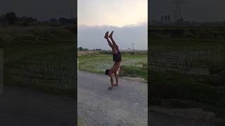 Hand standing challange 💯💯viralvideo ytshorts ytshort [upl. by Iam559]