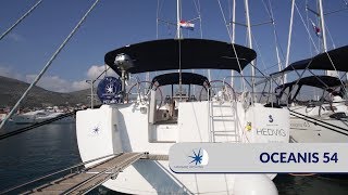 VIDEO CHECKIN OCEANIS 54 FURLING [upl. by Aliet]