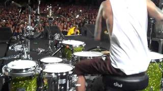 Travis Barker Drum Solo at The Smokeout Festival 2010 [upl. by Latta]