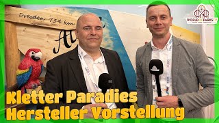 Kletter Paradies  Spielwelten aus Holz Hersteller Vorstellung amp Reportage  IAAPA Expo Europe 2024 [upl. by Eveivaneg]