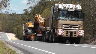 MercedesBenz Actros SLT  Review  Truck TV Australia [upl. by Roselane]