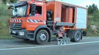 Camion de marquage ERYX 12t  travaux courants [upl. by Aivata]