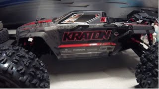 EPIC NEW ARRMA Kraton 6s EXB RTR Breakdown and Bash [upl. by Ebeohp509]