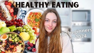 Healthy eating for beginners how to eat healthy in 2024 Best tips from a nutritionist  Edukale [upl. by Airtemed]