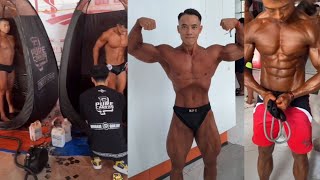 Backstage of HuanJi Bodybuilding Qualifier 20240801 寰际奥赛资格赛后台 [upl. by Eirahcaz]