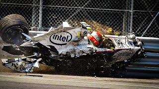 20 Worst F1 Crashes EVER [upl. by Ratha4]