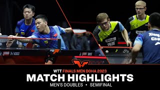 LebrunLebrun vs YuanXiang  MD SF  WTT Finals Men Doha 2023 [upl. by Otes]