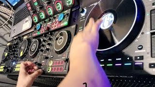 Pioneer Dj DDJ 200 x Denon Lc 6000 prime [upl. by Naujled]