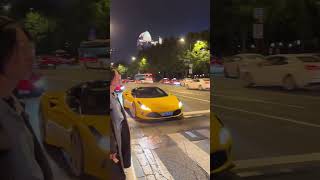 When Ferrari F8 meets Lamborghini EVO who is thenew shortvideo [upl. by Eigram18]