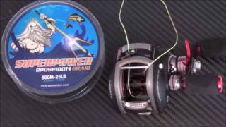 How to Spool a Baitcasting Reel Video Tutorial  KastKing [upl. by Llerryt296]