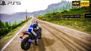 RiMS Racing Looks Realistic On PS5  Yamaha YZFR1 Free Roam Gameplay Playstation 5 4K 60FPS HDR [upl. by Corso369]