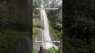 Empanada eating ZONE Loved this waterfall hiking waterfall love [upl. by Sosthenna]