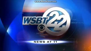 WSBT WSBT 22 News At 11pm Open2016 [upl. by Norvun965]