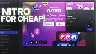 How to get discord nitro for very cheap 2024 method Nitro for 3 [upl. by Llerreg9]