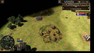 1vs1 LAKOTA  Hà Lan Age Of Empires III VietNam [upl. by Llerrit]