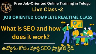 What is SEO and how does it work Free Digital Marketing Online Class [upl. by Ancilin]