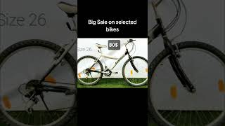 Big sale on selected bikes 03663044J ust Sport World Of Bikes Bierut Ain Al Rimanih bikelike [upl. by Yrrum]