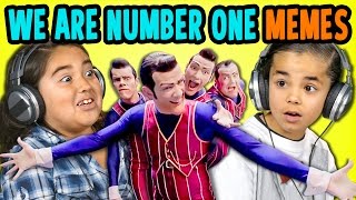 WE ARE NUMBER ONE BUT KIDS REACT TO IT [upl. by Intirb208]