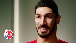 How Enes Kanter fasts for Ramadan and still functions in the NBA playoffs  NBA Countdown [upl. by Vigen]