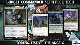 Torens Fist of the Angels  Magic the Gathering Commander budget deck tech  EDH  Humans  tokens [upl. by Arri353]