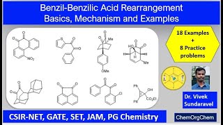 BenzilBenzilic Acid Rearrangement  Basics Mechanism Solved Examples ChemOrgChem 🔥 [upl. by Hgierb]