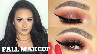 Fall Makeup Tutorial 2016  Sofie Bella [upl. by Llehcal]