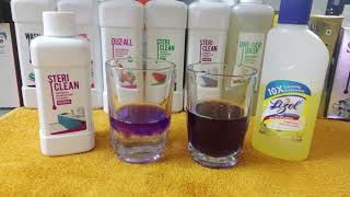 Modicare Stericlean Demo Telugu stericlean modicare homecare disinfectant demo [upl. by Ahsiela]