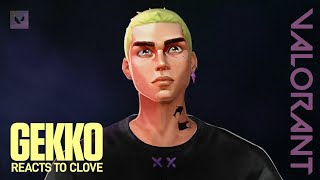 Clove Gameplay Reveal  Gekko Reacts [upl. by Sirah]