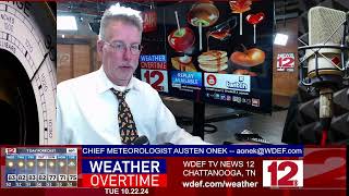 WDEFTV NEWS 12 WEATHER OVERTIME  TUESDAY OCTOBER 22 2024 [upl. by Nanda198]