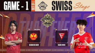 Game  1 Selangor Red Giants vs Falcon Esports M6 World Championship [upl. by Michaeline311]