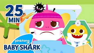 Baby Shark Doctor Mommy is Sick  Compilation  Hospital Play Song amp Story  Baby Shark Official [upl. by Hudgens]