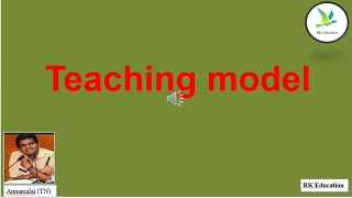 models of teaching [upl. by Nessaj]