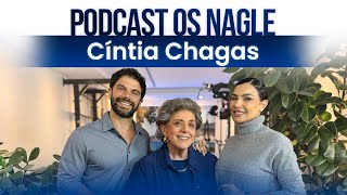 Cíntia Chagas professora bonita e polêmica gosta da fama Podcast Os Nagle o Encontro de Gerações [upl. by Charlean]