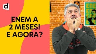 COMECEI AGORA COMO ESTUDAR A 2 MESES DO ENEM  PLANTÃO DESCOMPLICA [upl. by Eiramasil]