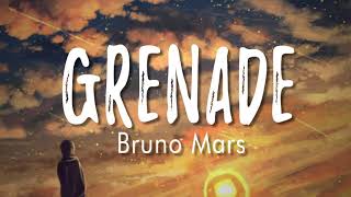 Grenade  Bruno Mars  Lyrics  vietsub [upl. by Assila126]