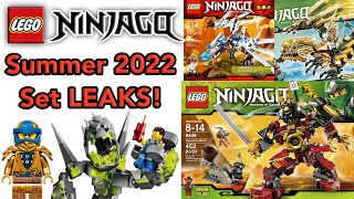 Summer 2022 Ninjago Sets LEAKED Season 15 and the Return of Legacy [upl. by Gmur]