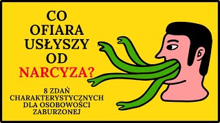 CO NARCYZ NAM POWIE  8 zdań które usłyszysz od narcyza [upl. by Sutherlan]