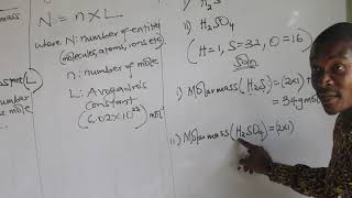 MATTER 3 MOLE CONCEPT Molar masses of compound [upl. by Malek]