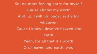 Kelly Rowland  Heaven amp Earth lyrics [upl. by Manthei958]