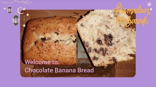 Chocolate Banana Bread 🍞 ENGARA recipe voiceover [upl. by Barrie]