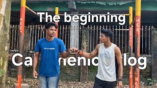 The Beginning  calisthenics vlog [upl. by Nilyarg]