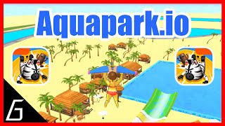 Aquaparkio Gameplay  First Slides  First Victorys [upl. by Anaujal]